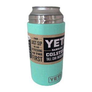 YETI Rambler 16 oz. Colster Tall Can Insulator for Tallboys & 16 oz  Seafoam